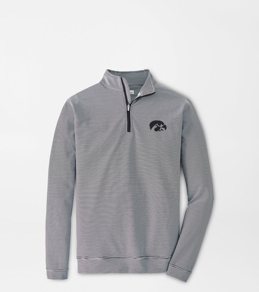 Iowa Perth Mini-Stripe Performance Pullover image number 1