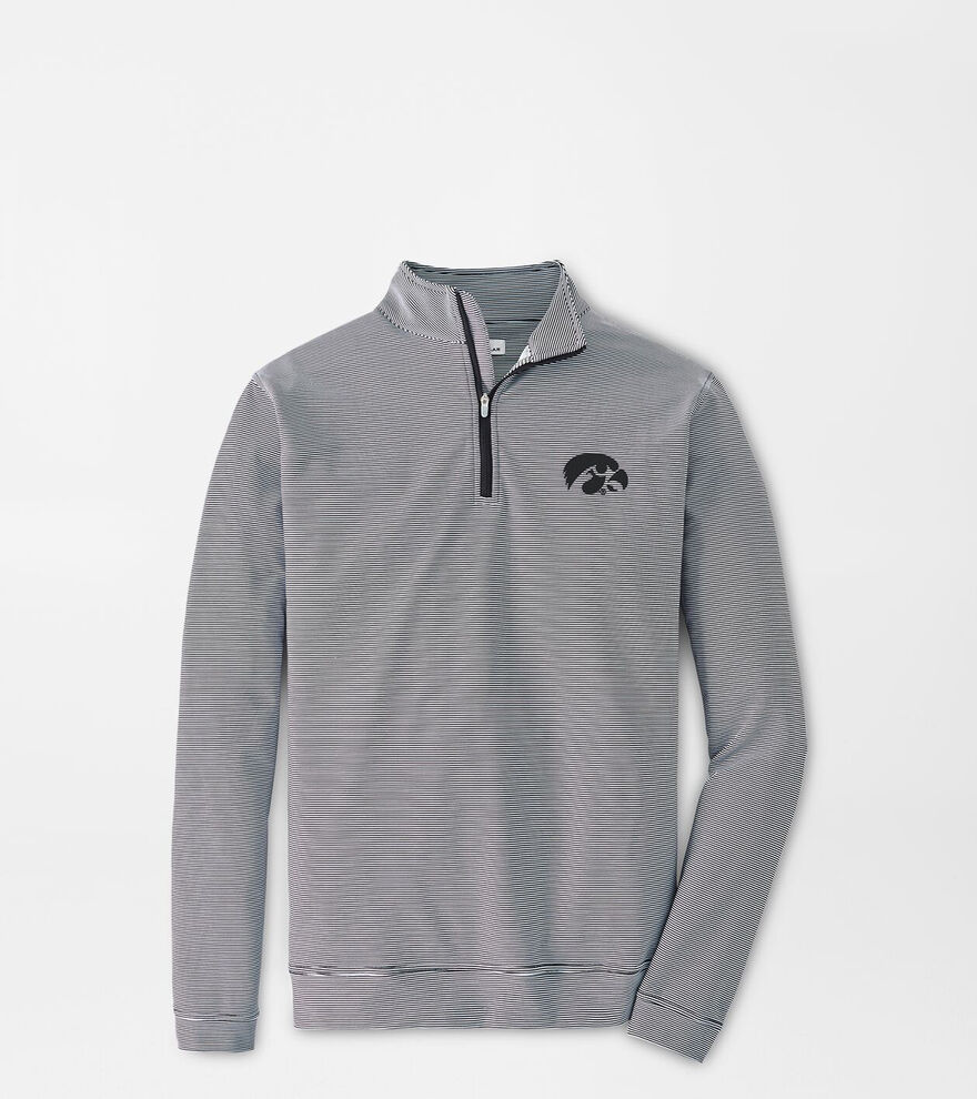 Iowa Perth Mini-Stripe Performance Pullover image number 1