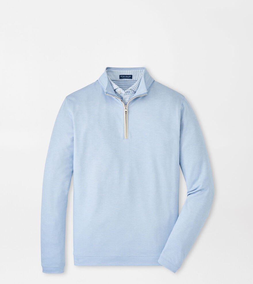 Albatross Cotton-Blend Piqué Quarter-Zip image number 1