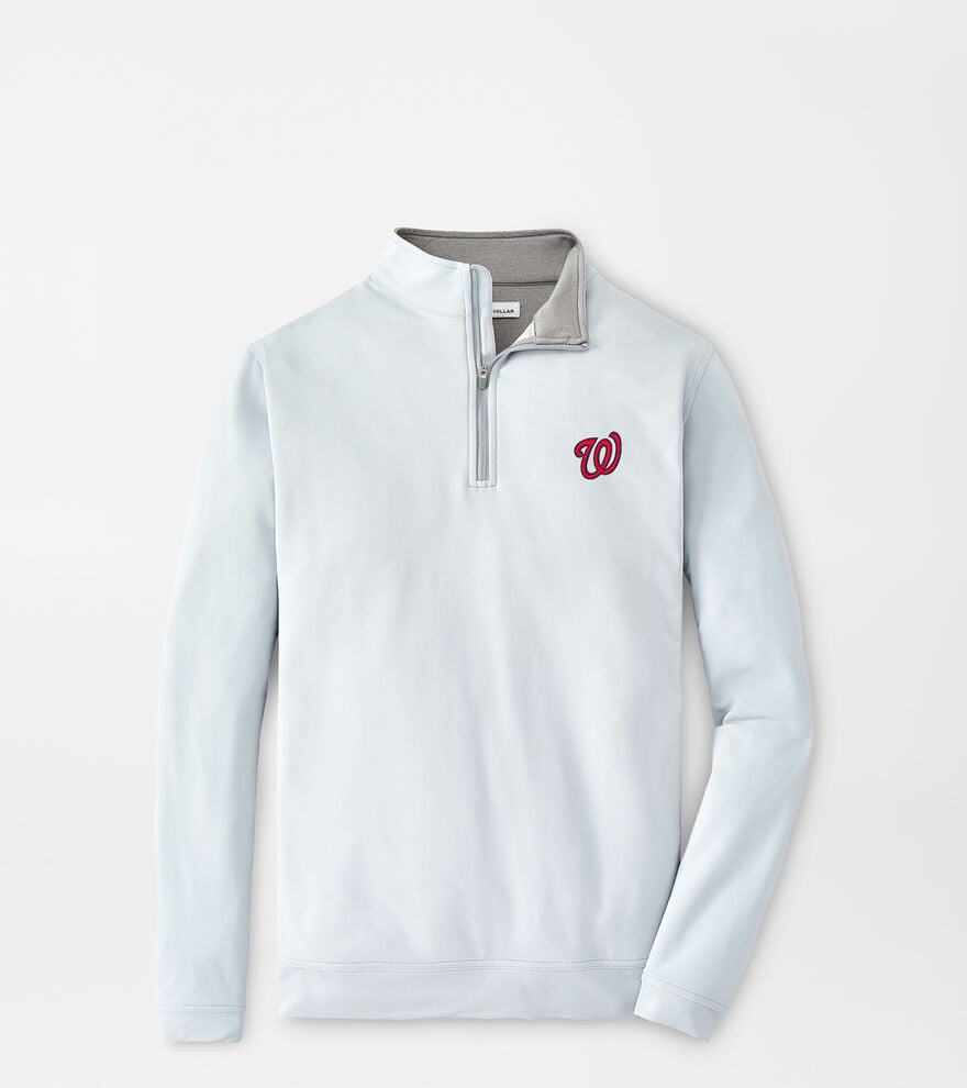Washington Nationals Perth Performance Quarter-Zip image number 1