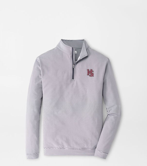 Hampden Sydney Perth Mini-Stripe Performance Pullover
