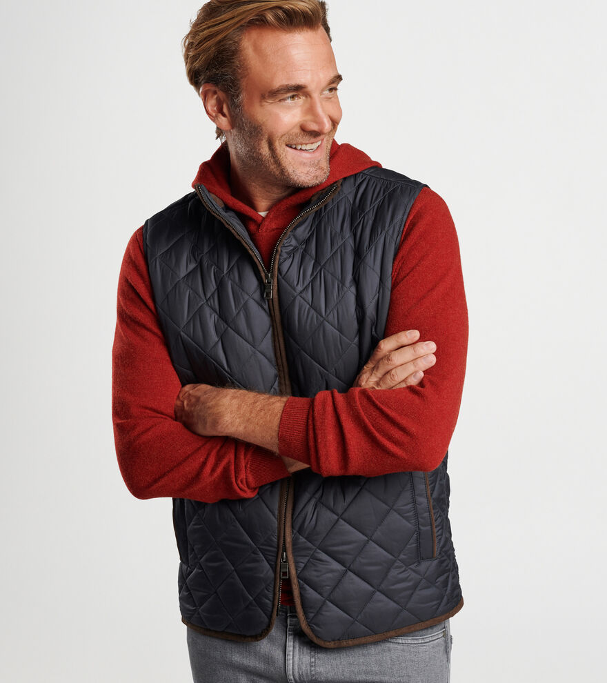 Essex Quilted Travel Vest image number 5