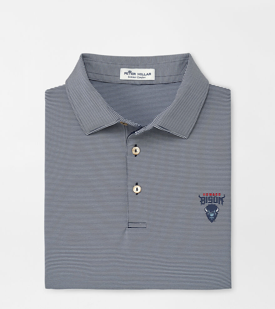 Howard University Jubilee Stripe Performance Polo image number 1