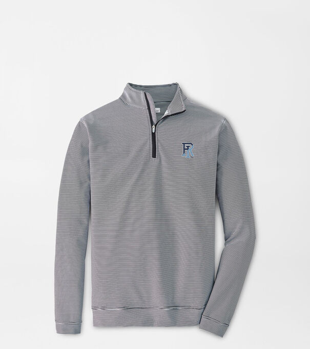 Rhode Island Perth Mini-Stripe Performance Pullover