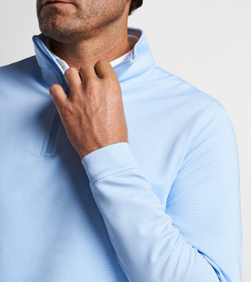 Perth Sugar Stripe Performance Quarter-Zip image number 4