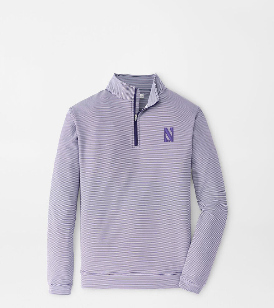 Northwestern Perth Mini-Stripe Performance Pullover image number 1