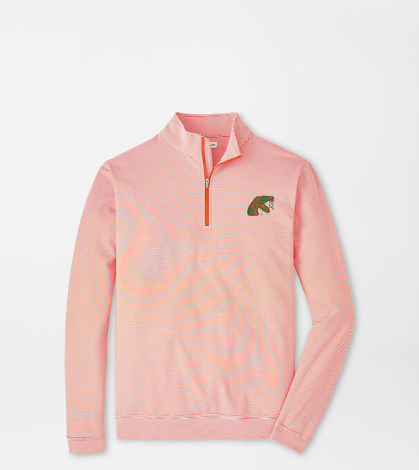 Florida A&M Perth Mini-Stripe Performance Pullover
