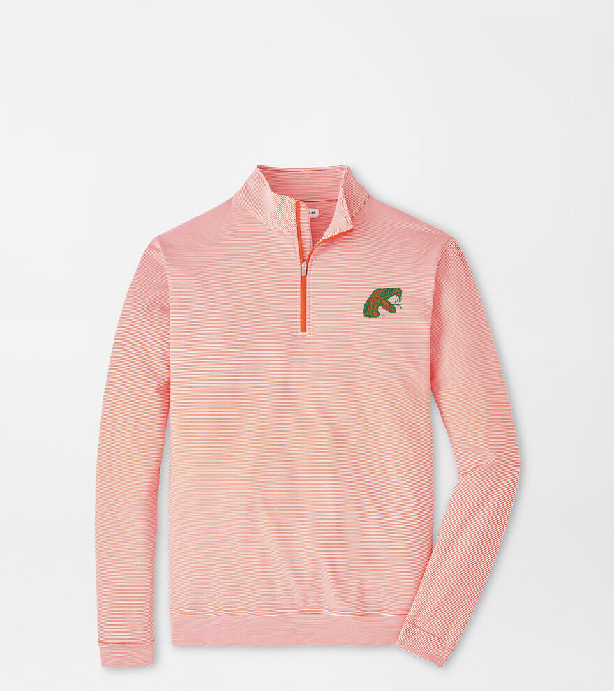 Florida A&M Perth Mini-Stripe Performance Pullover image number 1
