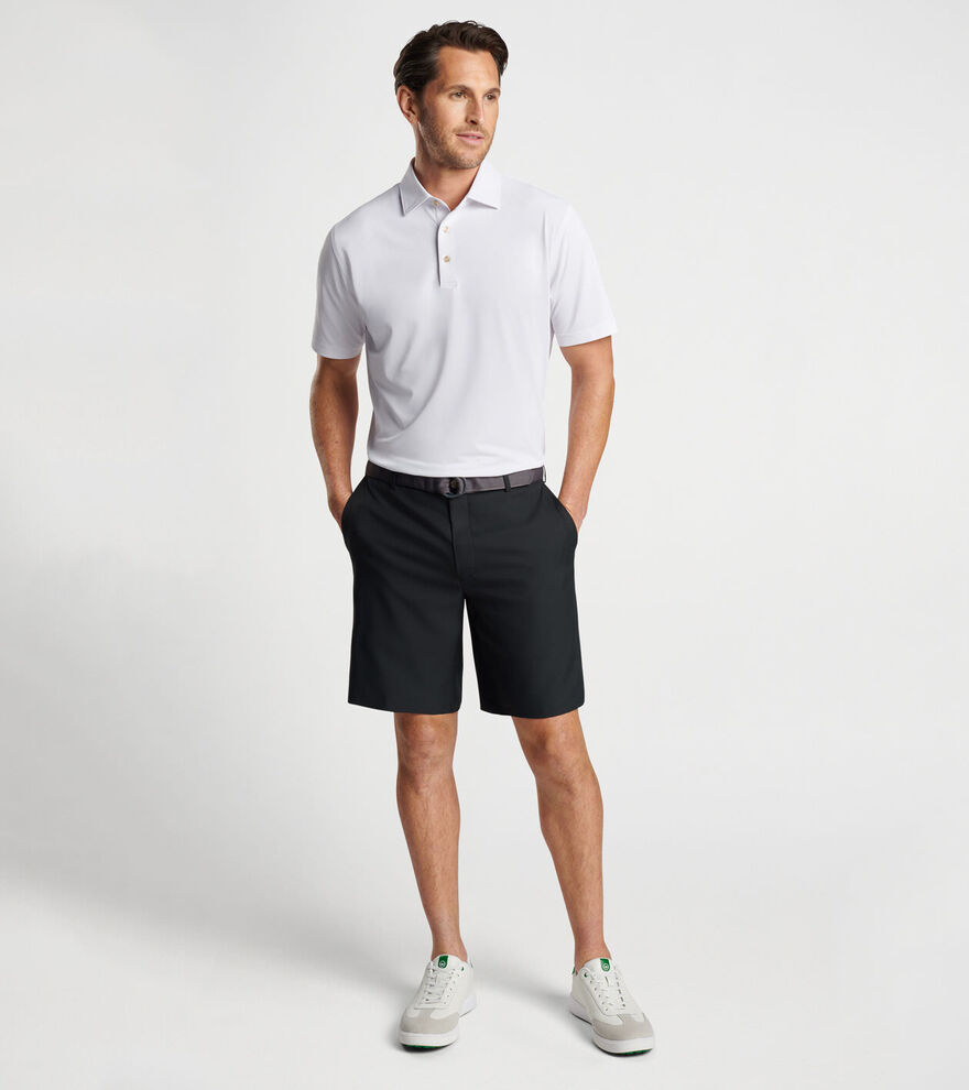 Solid Performance Mesh Polo image number 2