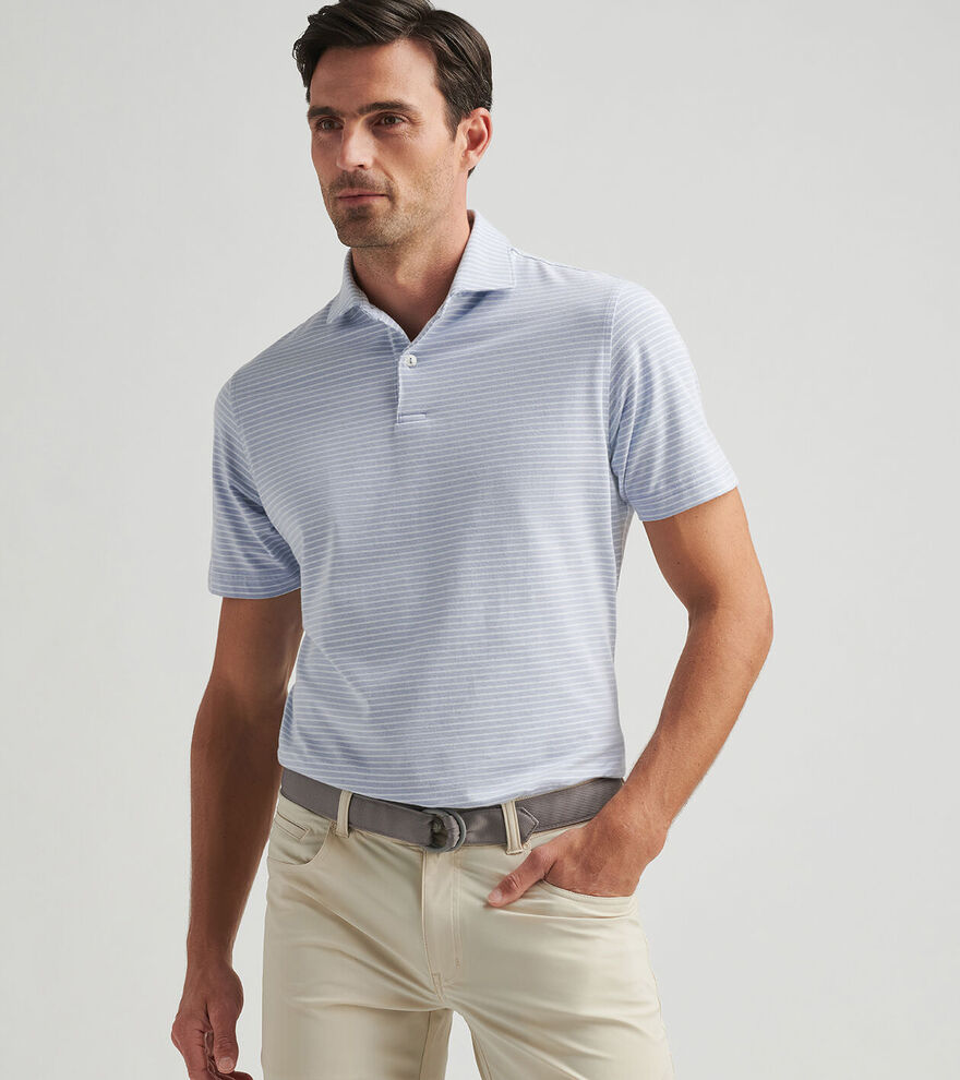 Albatross Cotton Blend Piqué Polo image number 2
