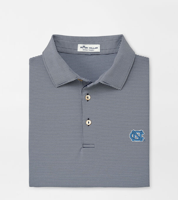 UNC Chapel Hill Jubilee Stripe Performance Polo