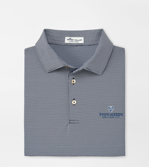Johns Hopkins University Jubilee Stripe Performance Polo