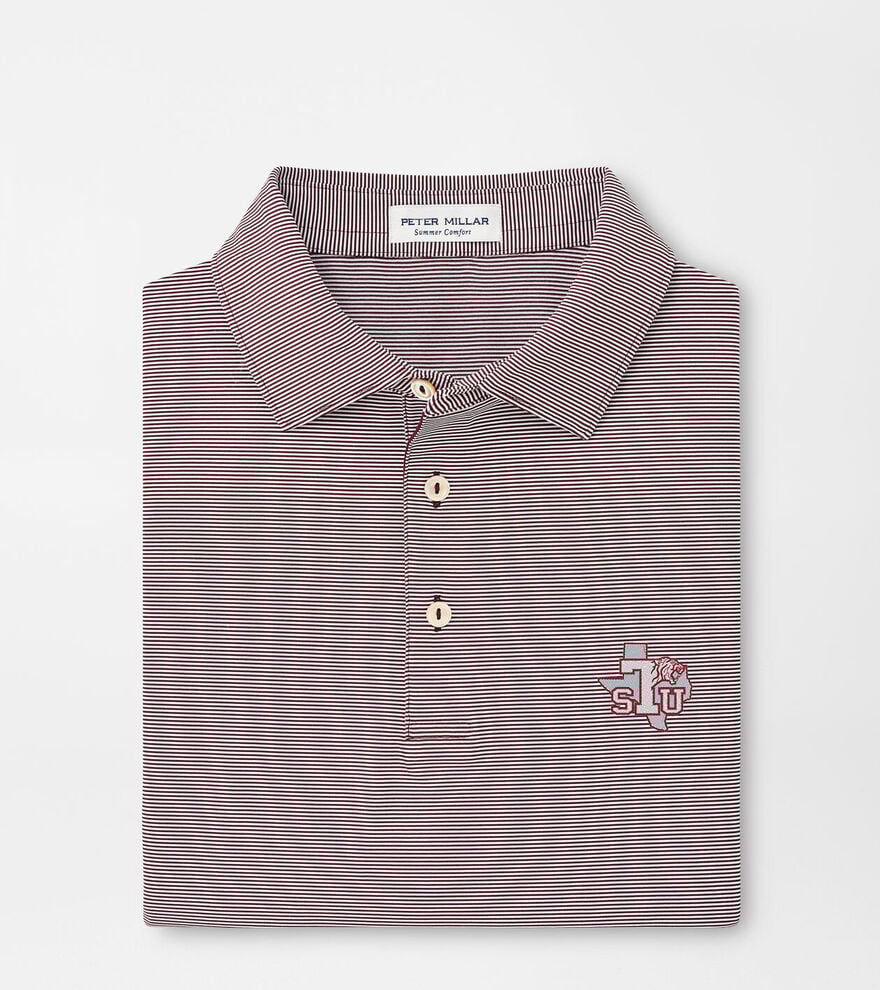 Texas Southern Jubilee Stripe Performance Polo image number 1