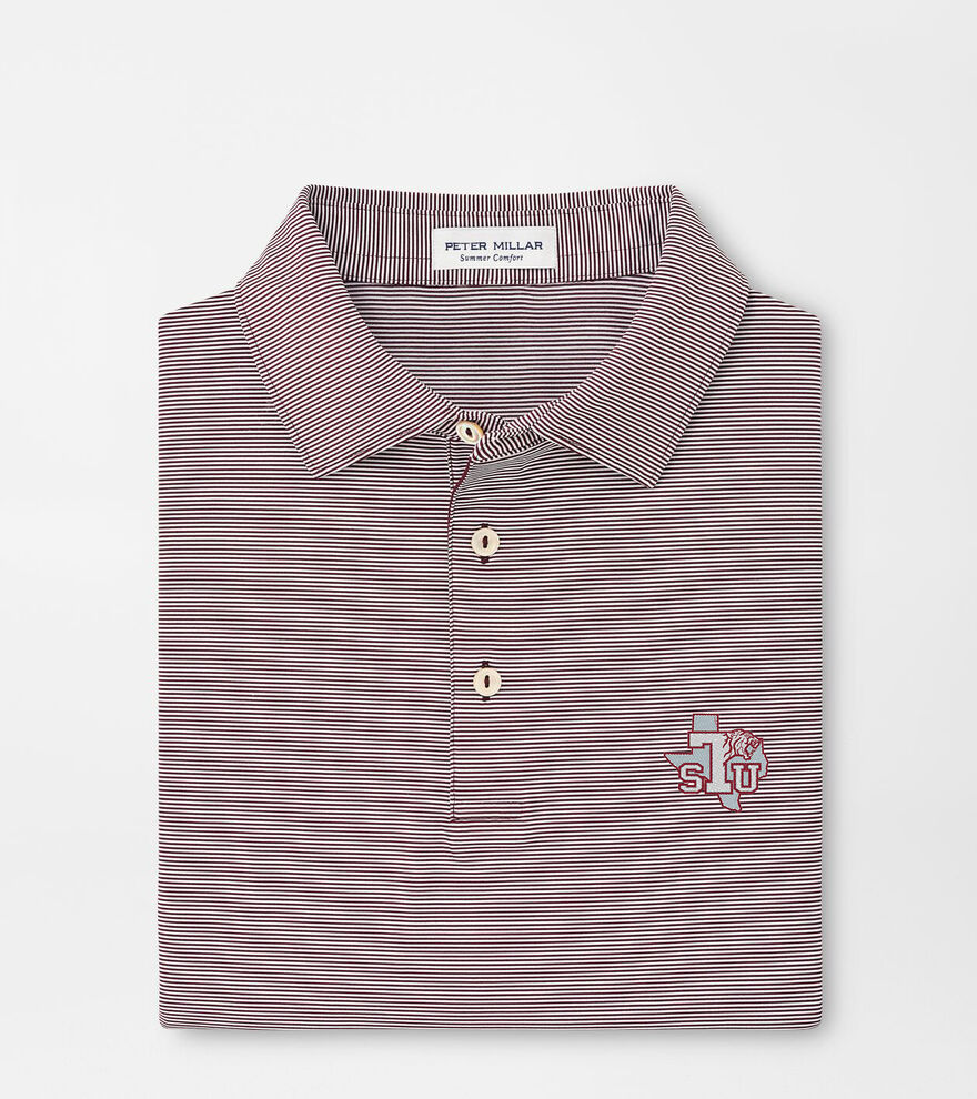 Texas Southern Jubilee Stripe Performance Polo image number 1