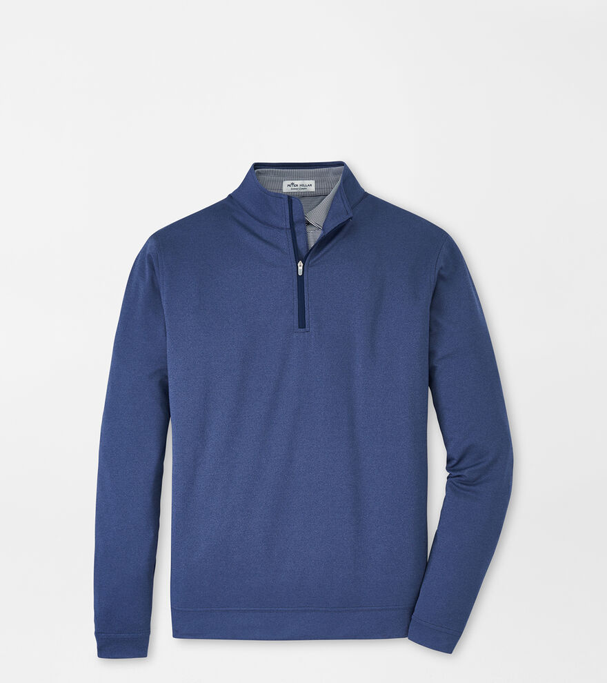 Perth Mélange Performance Quarter-Zip image number 1
