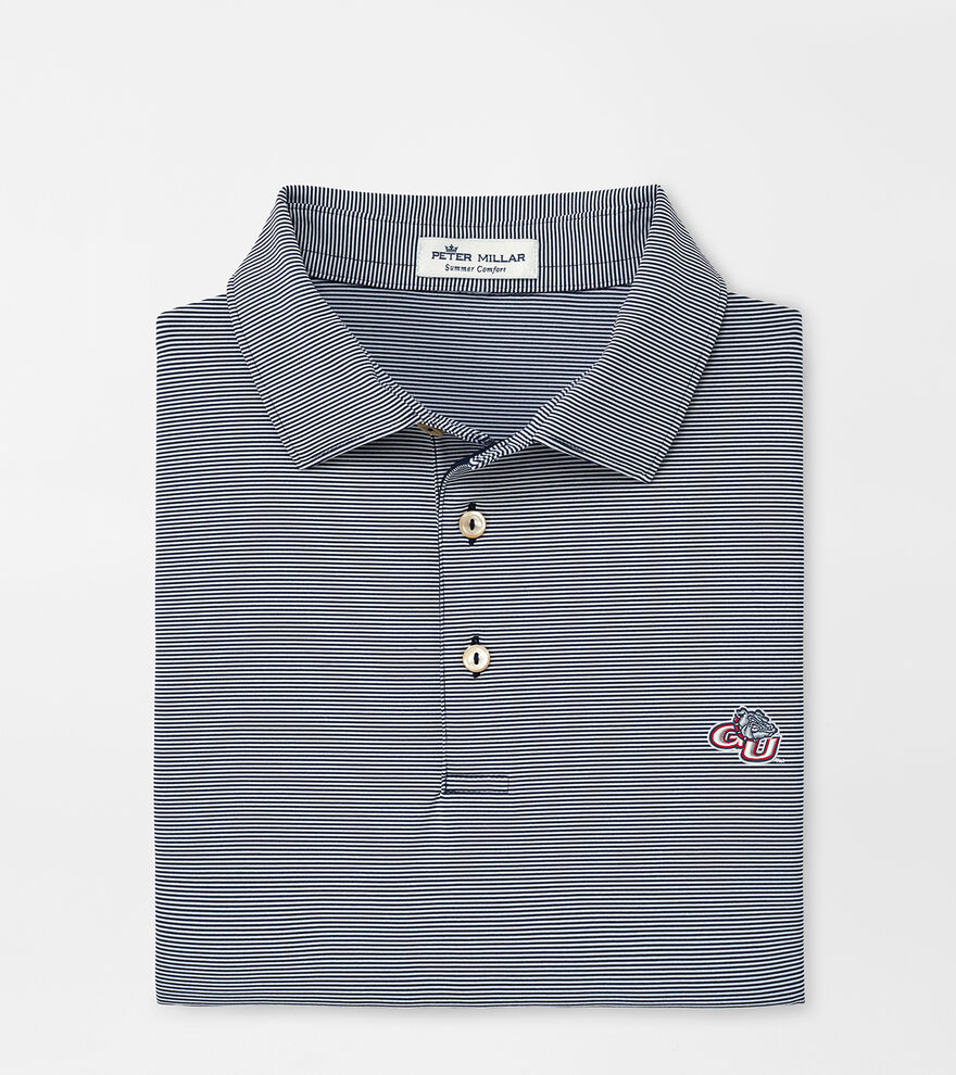 Gonzaga Jubilee Stripe Performance Polo image number 1
