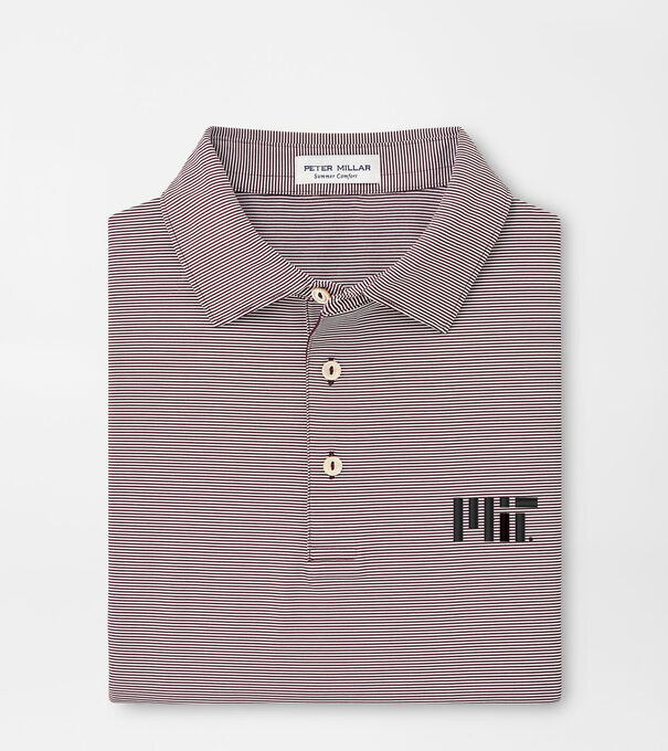 MIT Jubilee Stripe Performance Polo