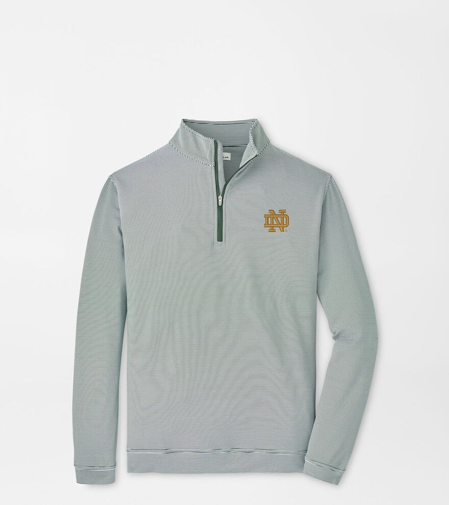 Notre Dame Perth Mini-Stripe Performance Pullover image number 1