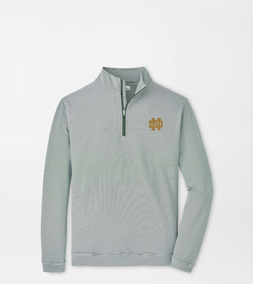 Notre Dame Perth Mini-Stripe Performance Pullover image number 1