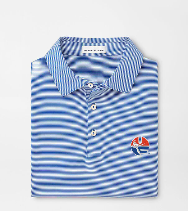 Florida Vault Jubilee Stripe Performance Polo