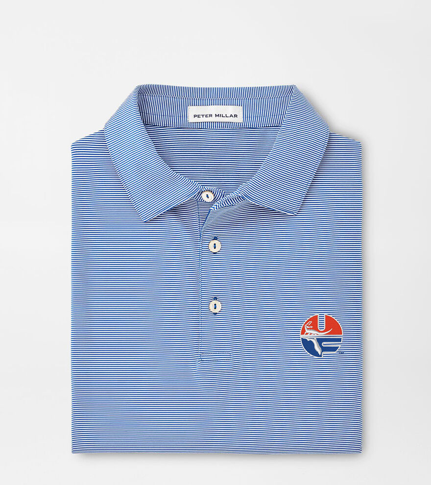 Florida Vault Jubilee Stripe Performance Polo image number 1
