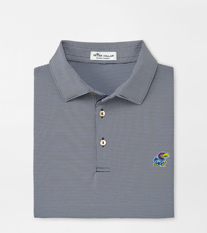 Kansas Jubilee Stripe Performance Polo image number 1