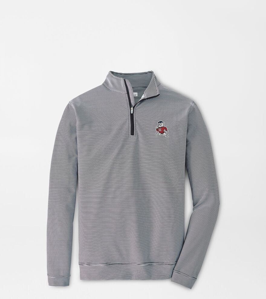 SC State Perth Mini-Stripe Performance Pullover image number 1