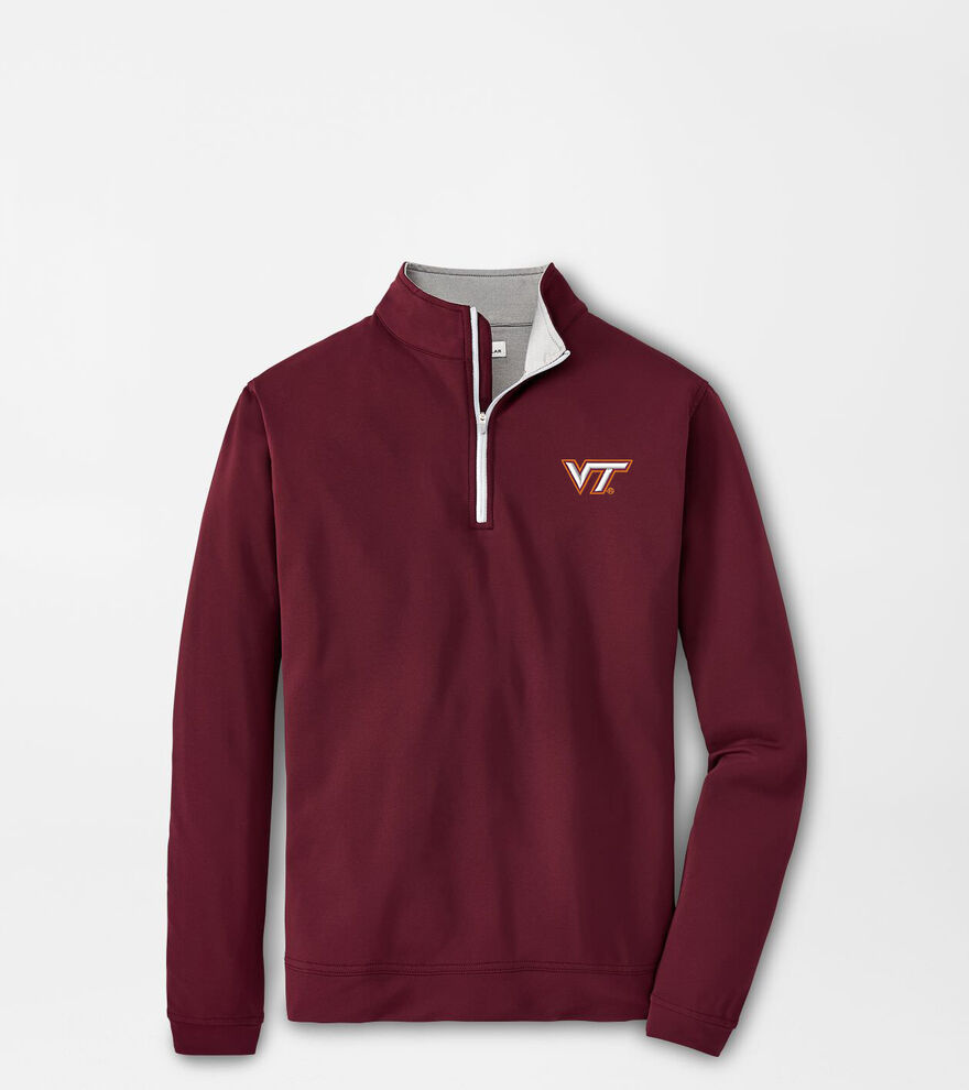 Virginia Tech Perth Performance Quarter-Zip image number 1