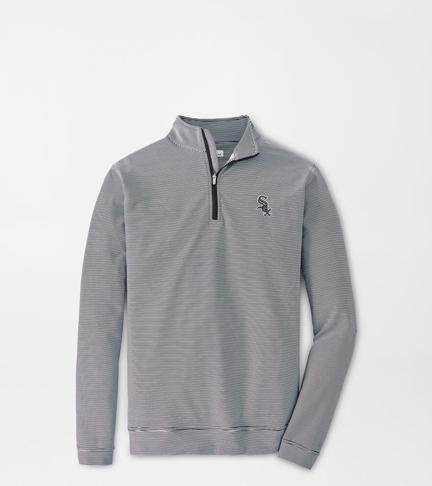 Chicago White Sox Perth Sugar Stripe Performance Quarter-Zip image number 1