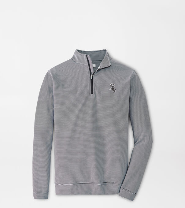 Chicago White Sox Perth Sugar Stripe Performance Quarter-Zip