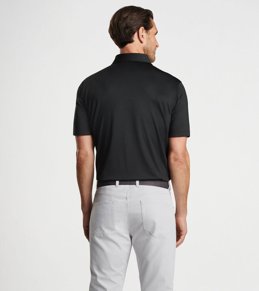 Solid Performance Jersey Polo image number 4