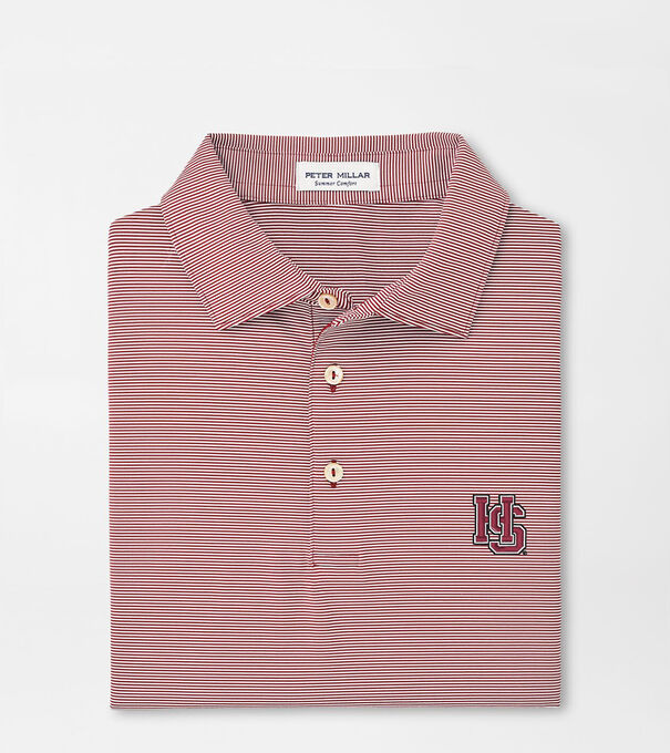 Hampden Sydney Jubilee Stripe Performance Polo