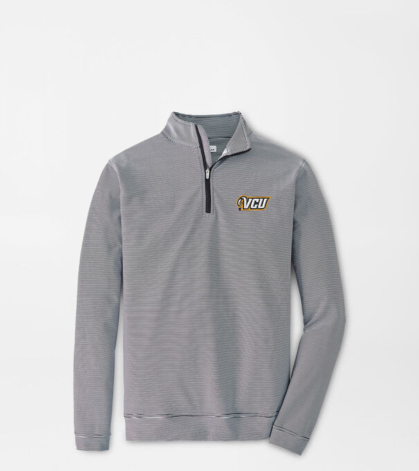 VCU Perth Mini-Stripe Performance Pullover
