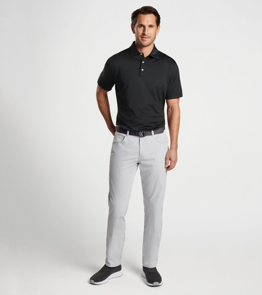 Solid Performance Jersey Polo image number 2