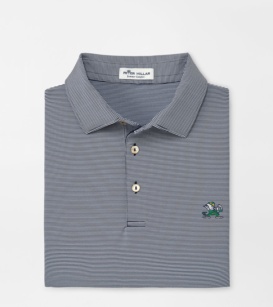 Notre Dame Fighting Irish Jubilee Stripe Performance Polo image number 1