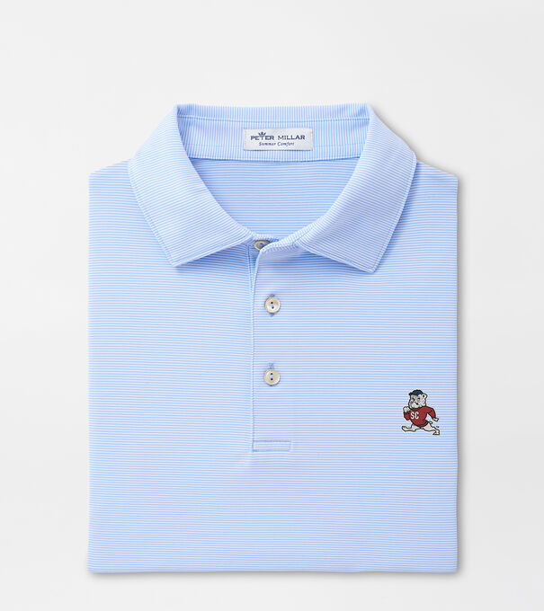 SC State Jubilee Stripe Performance Polo