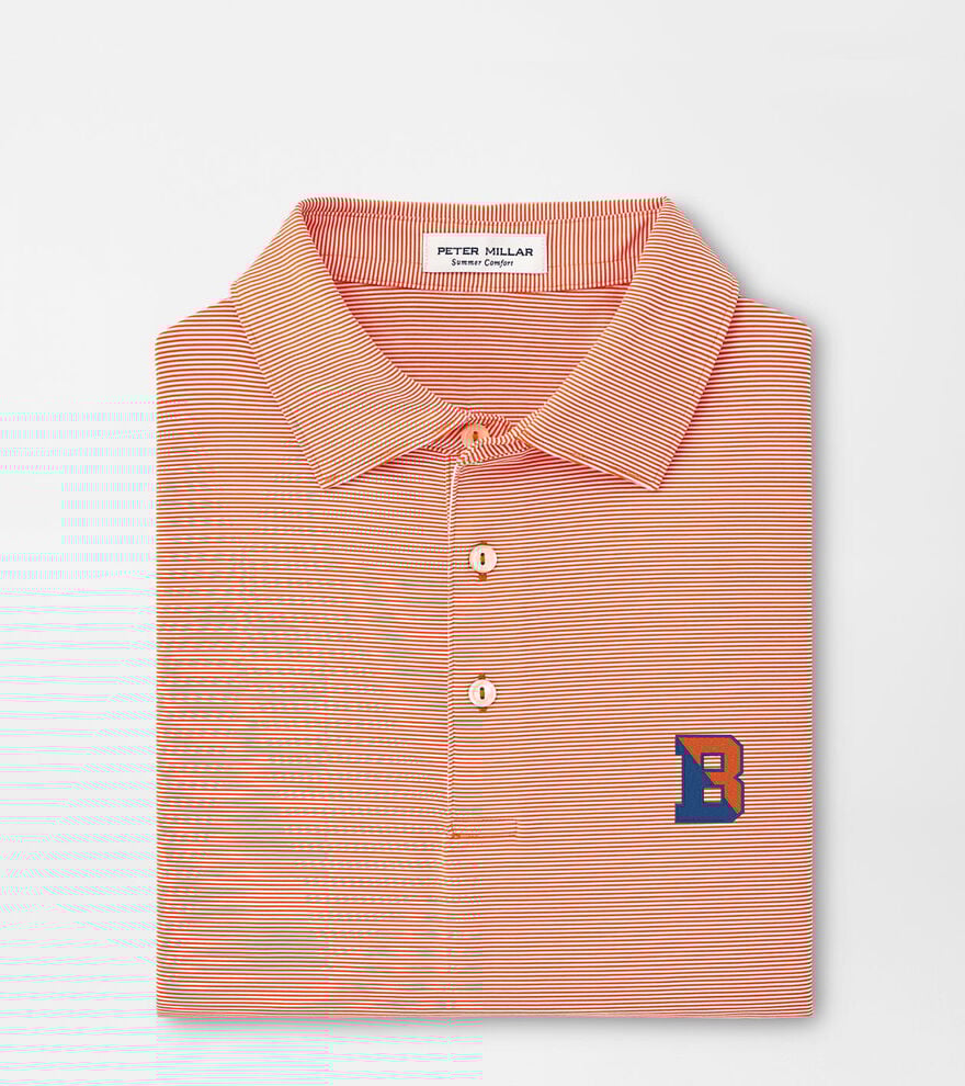 Bucknell Jubilee Stripe Performance Polo image number 1