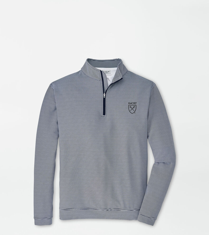 Emory Perth Sugar Stripe Performance Quarter-Zip image number 1