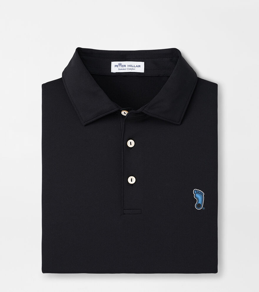 UNC Tar Heels Solid Performance Jersey Polo (Sean Self Collar) image number 1