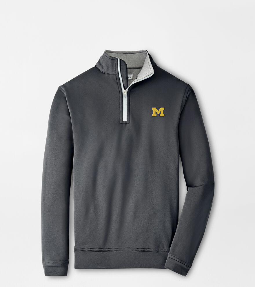 Michigan Perth Youth Performance Quarter-Zip image number 1