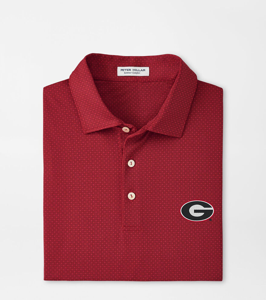 Georgia Tesseract Performance Jersey Polo image number 1