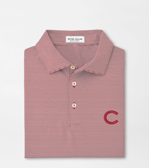 Colgate Jubilee Stripe Performance Polo