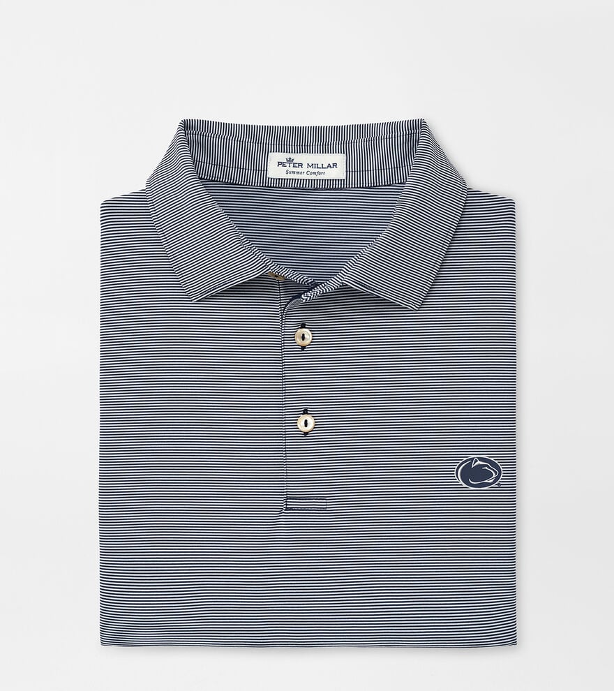 Penn State Jubilee Stripe Performance Polo image number 1