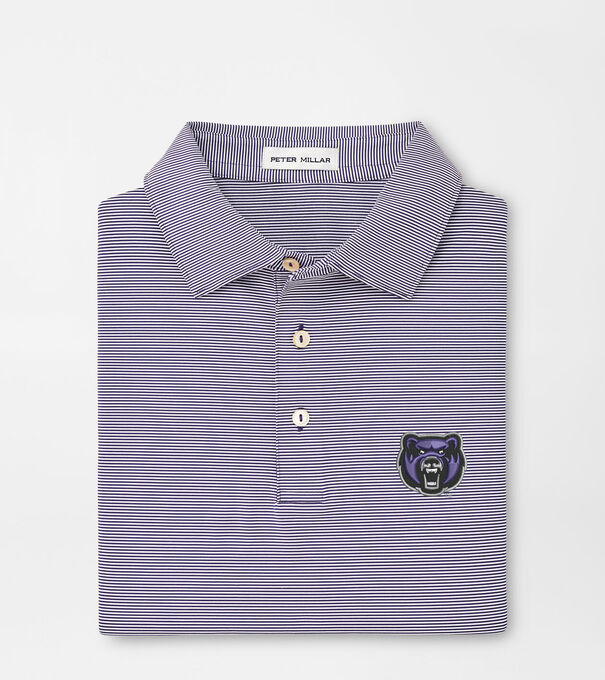 Central Arkansas Jubilee Stripe Performance Polo