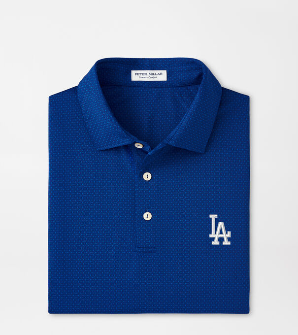 Los Angeles Dodgers Tesseract Performance Jersey Polo