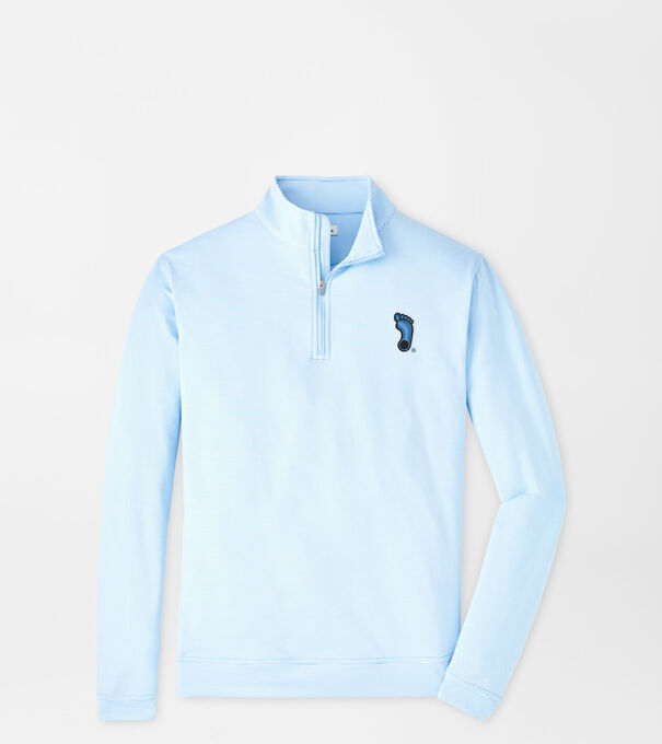 UNC Tar Heels Perth Sugar Stripe Performance Quarter-Zip