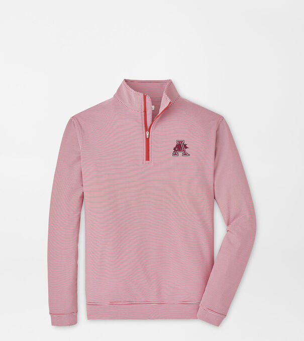 Arkansas Vault Perth Mini-Stripe Performance Pullover