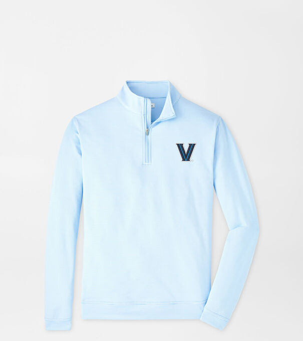 Villanova Perth Sugar Stripe Performance Quarter-Zip