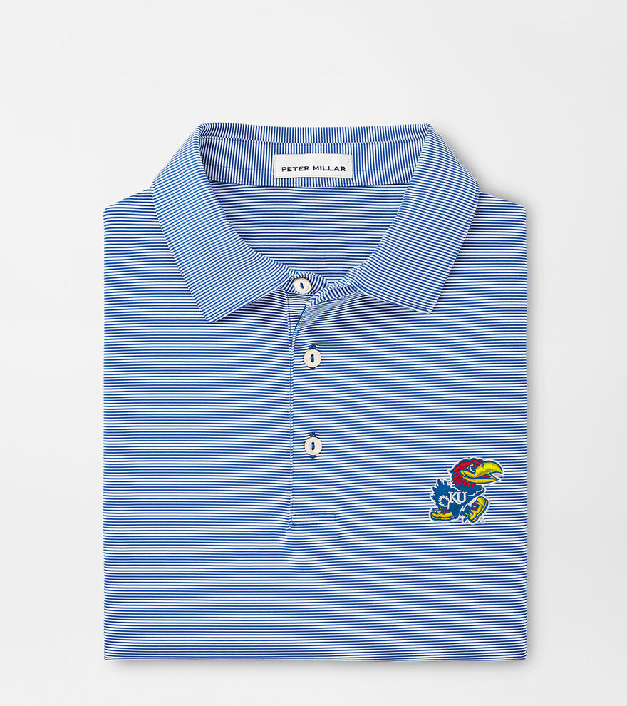 Kansas Jubilee Stripe Performance Polo image number 1