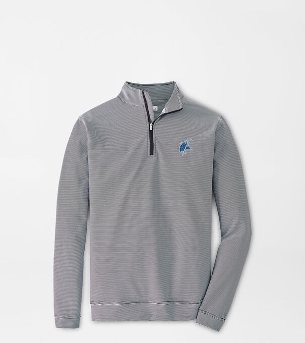 Elizabeth City Perth Mini-Stripe Performance Pullover